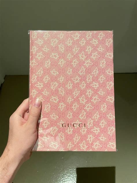 gucci ghost notebook.